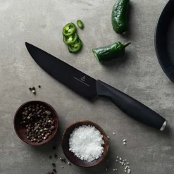 Kniver>PORSGRUNDS PORSELÆNSFABRIK Porsgrunds Porselænsfabrik De Cuisson Kokkekniv 16cm Sort