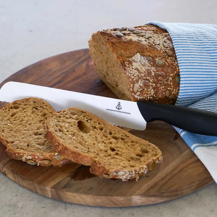 Kniver>PORSGRUNDS PORSELÆNSFABRIK Porsgrunds Porselænsfabrik De Cuisson Brødkniv 21cm