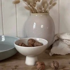 Skåler>PORSGRUNDS PORSELÆNSFABRIK Porsgrunds Porselænsfabrik Ellie Bolle m/ Stett 15cm Latte