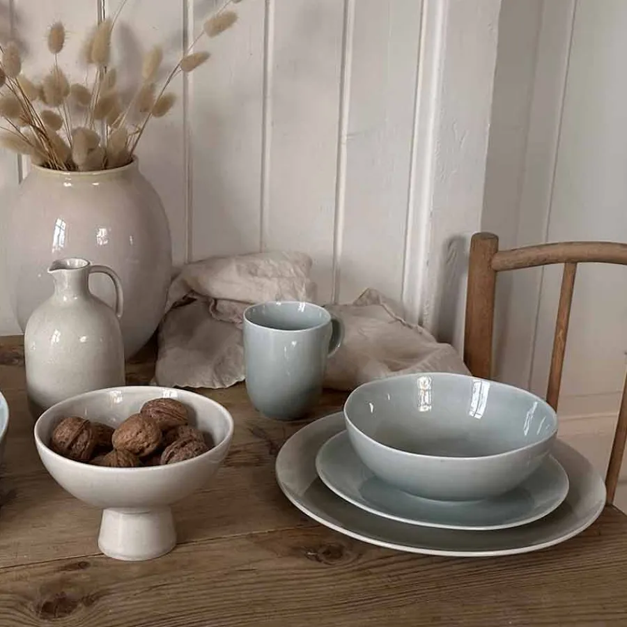 Kopper & Skåler|Skåler>PORSGRUNDS PORSELÆNSFABRIK Porsgrunds Porselænsfabrik Ellie Bolle 17cm Dusty Green