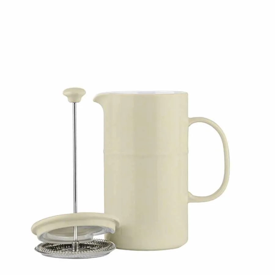 Presskanner>PORSGRUNDS PORSELÆNSFABRIK Porsgrunds Porselænsfabrik Ildfast Presskanne 1L Beige