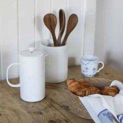 Presskanner>PORSGRUNDS PORSELÆNSFABRIK Porsgrunds Porselænsfabrik Ildfast Presskanne 1L Hvit