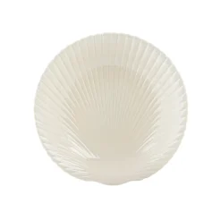 Dype Tallerkener>PORSGRUNDS PORSELÆNSFABRIK Porsgrunds Porselænsfabrik Kamskjell Dyp Tallerken 22cm Blek Sand
