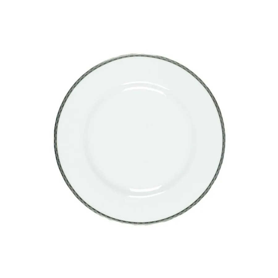 Asjetter>PORSGRUNDS PORSELÆNSFABRIK Porsgrunds Porselænsfabrik Nathalie Platinum Tallerken Flat 20cm