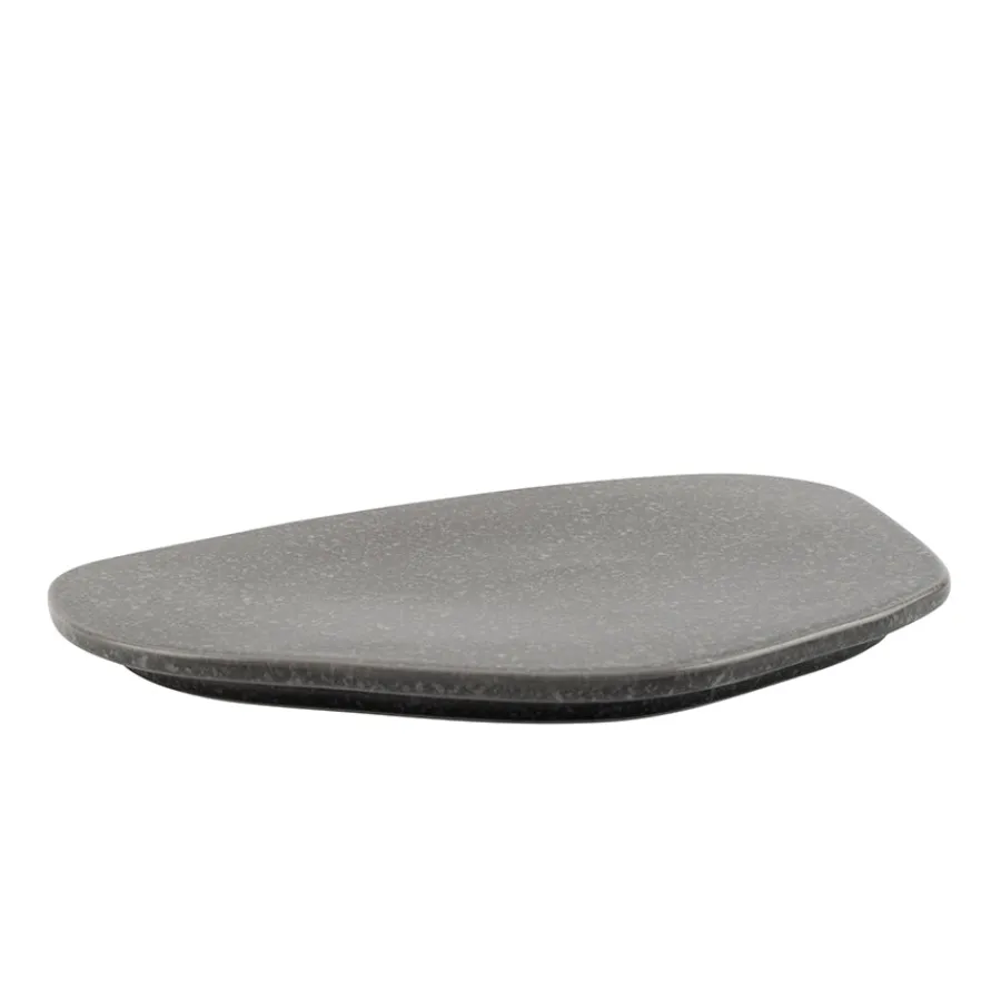 Asjetter>PORSGRUNDS PORSELÆNSFABRIK Porsgrunds Porselænsfabrik Natur Asjett 24cm Mørk Granitt