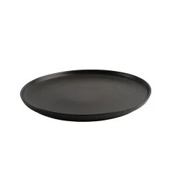 Tallerkener>PORSGRUNDS PORSELÆNSFABRIK Porsgrunds Porselænsfabrik Natur Tallerken m/Kant 25cm Matt Sort