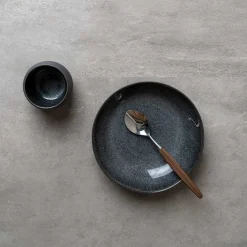 Dype Tallerkener>PORSGRUNDS PORSELÆNSFABRIK Porsgrunds Porselænsfabrik Natur Dyp Tallerken 21cm Onyx