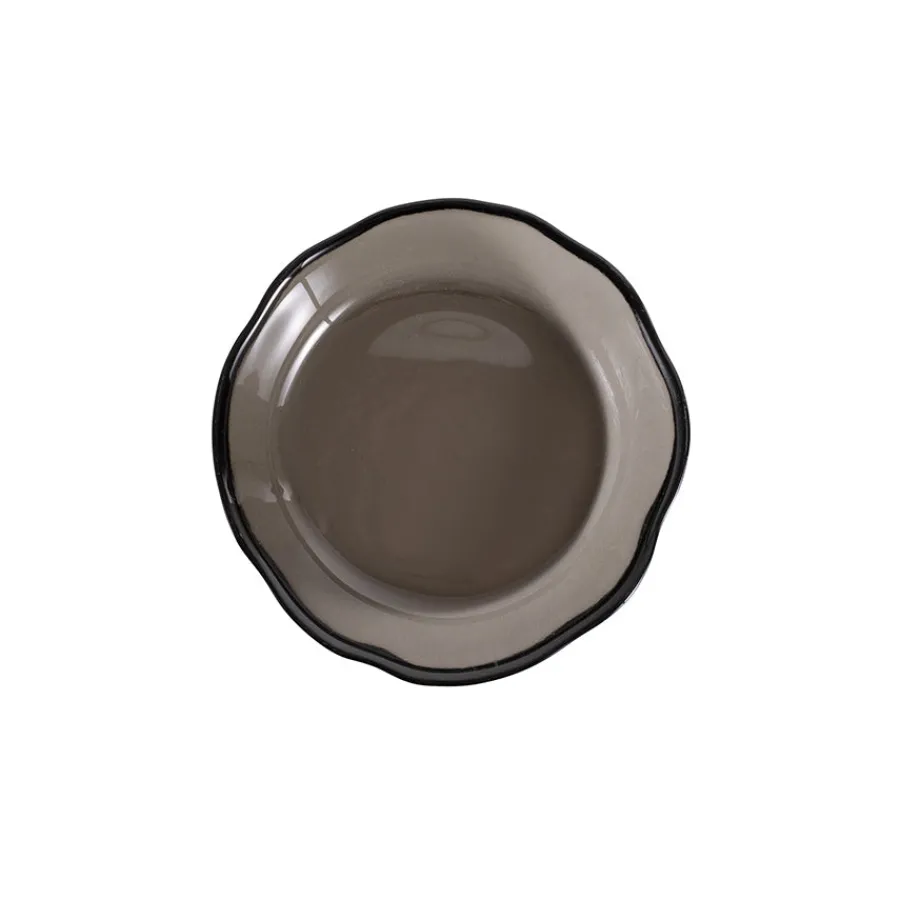 Skåler>PORSGRUNDS PORSELÆNSFABRIK Porsgrunds Porselænsfabrik Natur Dessertskål 15,5cm Koksgrått Glass