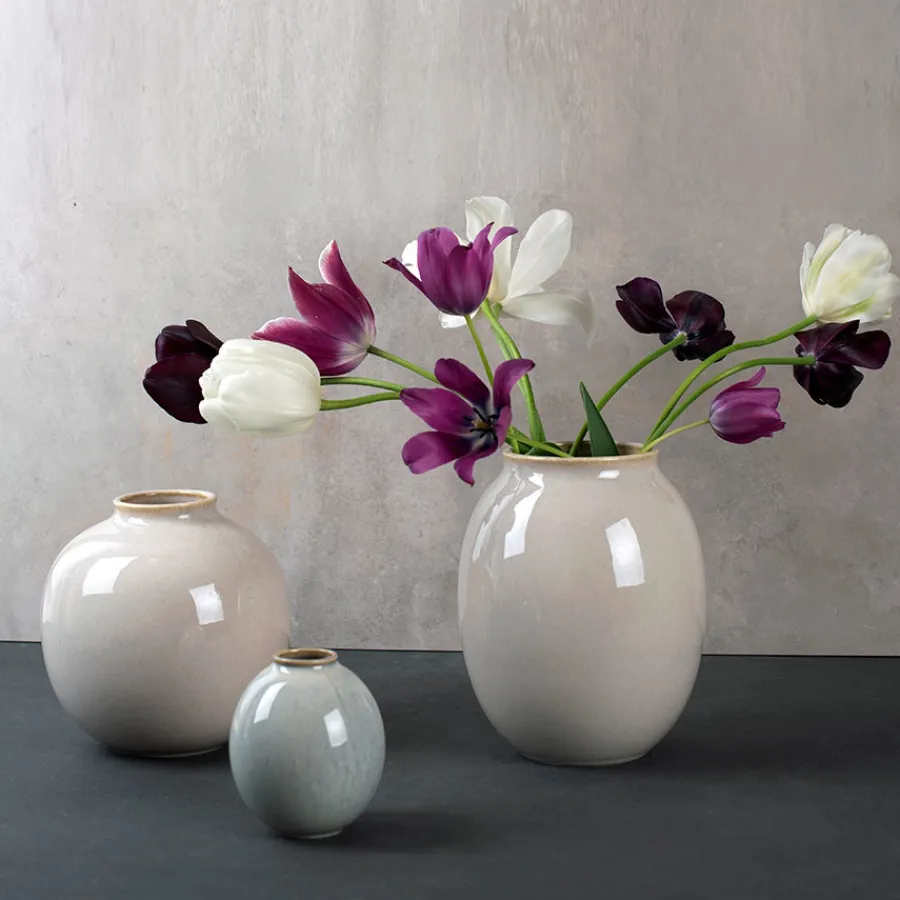 Vaser|Dekor>PORSGRUNDS PORSELÆNSFABRIK Porsgrunds Porselænsfabrik Soft Vase 11cm Off-White