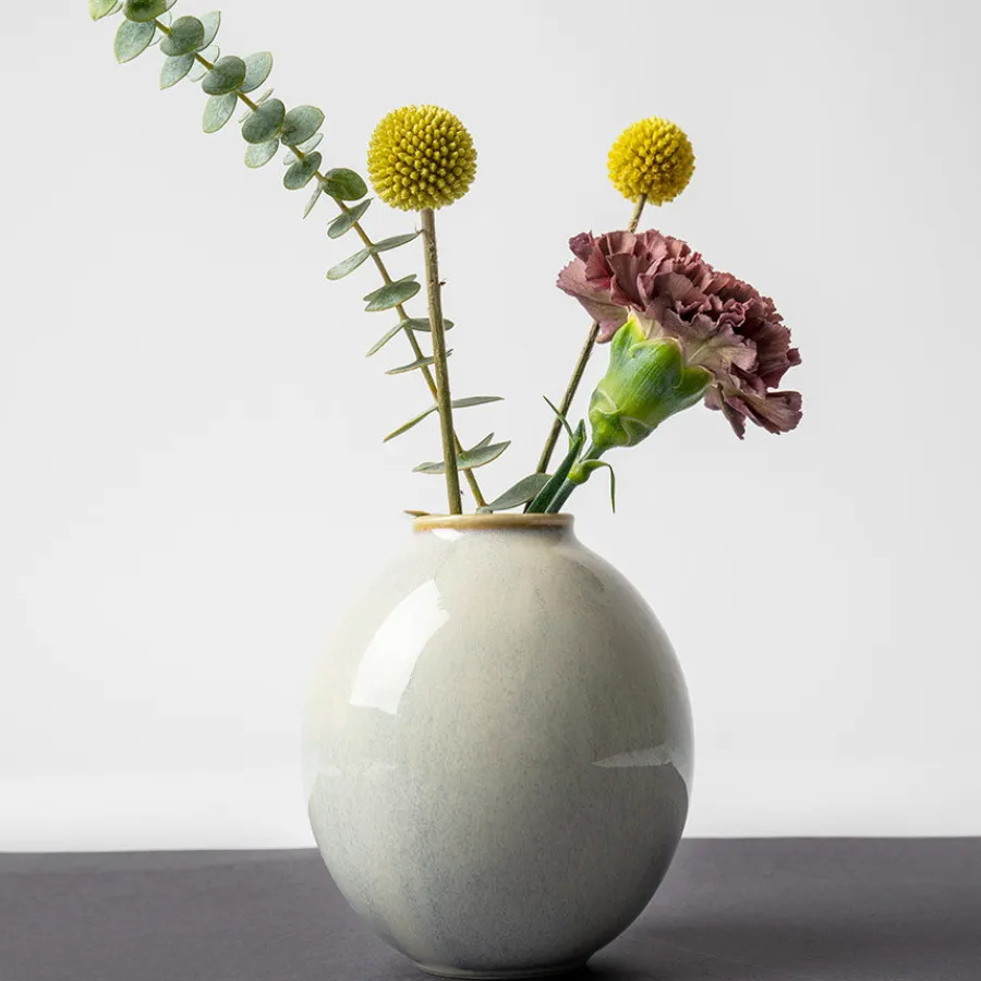 Vaser|Dekor>PORSGRUNDS PORSELÆNSFABRIK Porsgrunds Porselænsfabrik Soft Vase 11cm Off-White