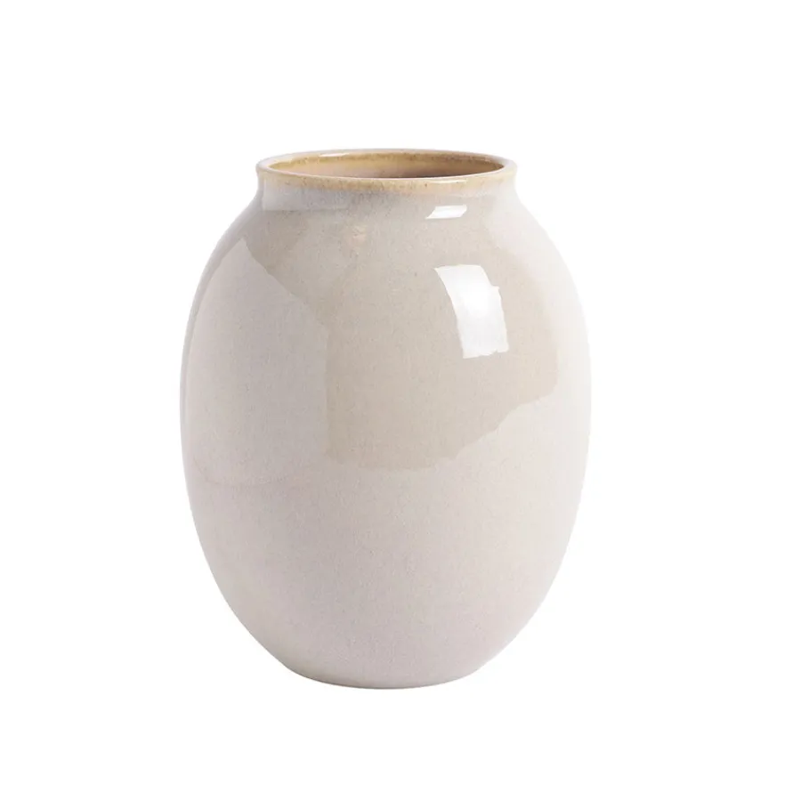 Dekor|Vaser>PORSGRUNDS PORSELÆNSFABRIK Porsgrunds Porselænsfabrik Soft Vase 21,5cm Off-White
