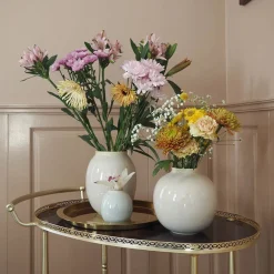 Dekor|Vaser>PORSGRUNDS PORSELÆNSFABRIK Porsgrunds Porselænsfabrik Soft Vase 21,5cm Off-White