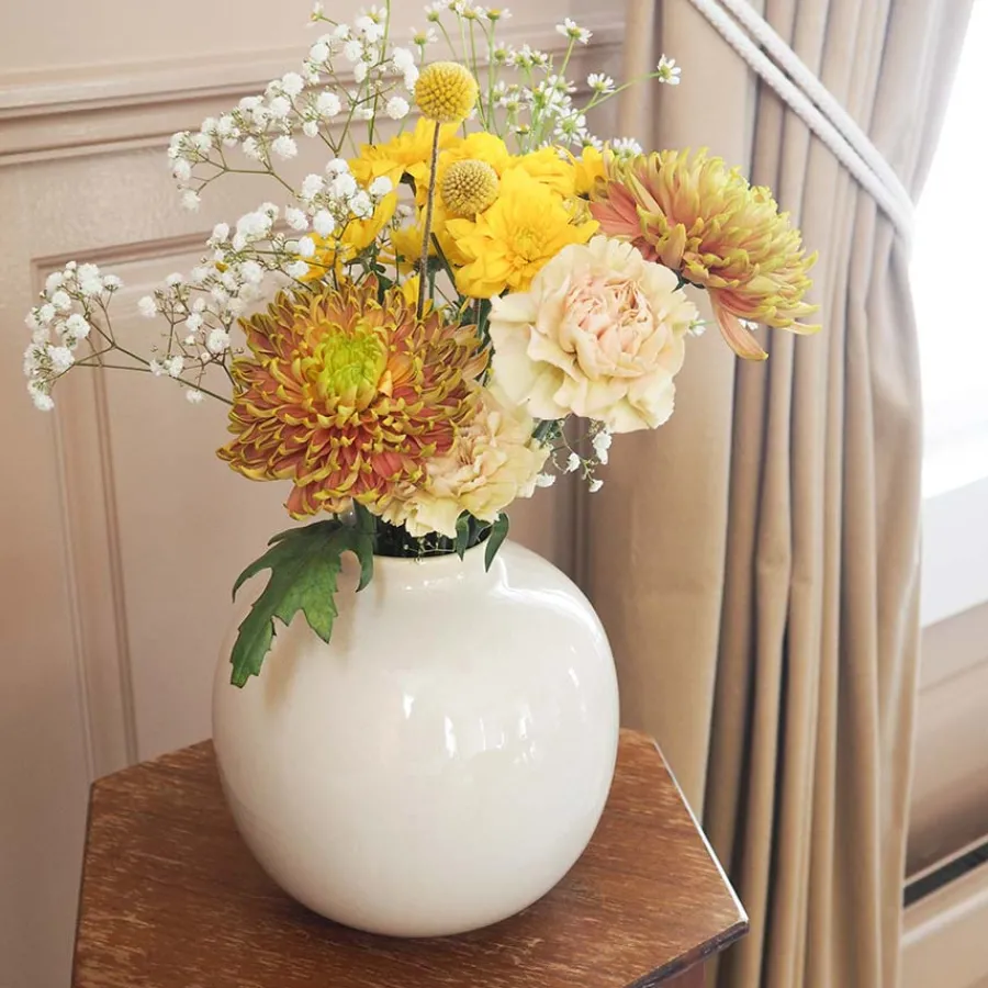 Dekor|Vaser>PORSGRUNDS PORSELÆNSFABRIK Porsgrunds Porselænsfabrik Soft Vase 18cm Off-White