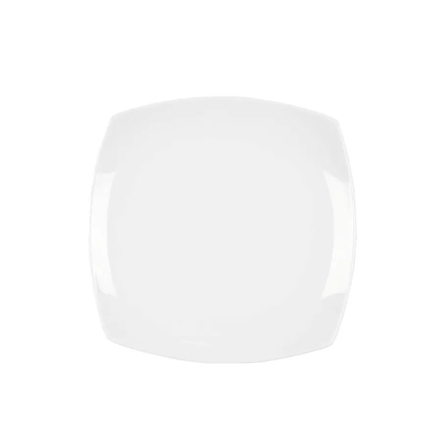 Tallerkener>PORSGRUNDS PORSELÆNSFABRIK Porsgrunds Porselænsfabrik Sense Firkantet Tallerken 27cm 4pk