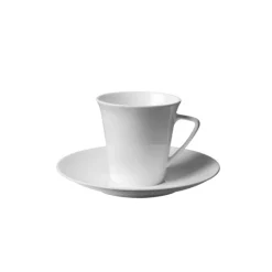 Kopper|Kopper & Skåler>PORSGRUNDS PORSELÆNSFABRIK Porsgrunds Porselænsfabrik Tid Kaffekopp & Skål 20cl