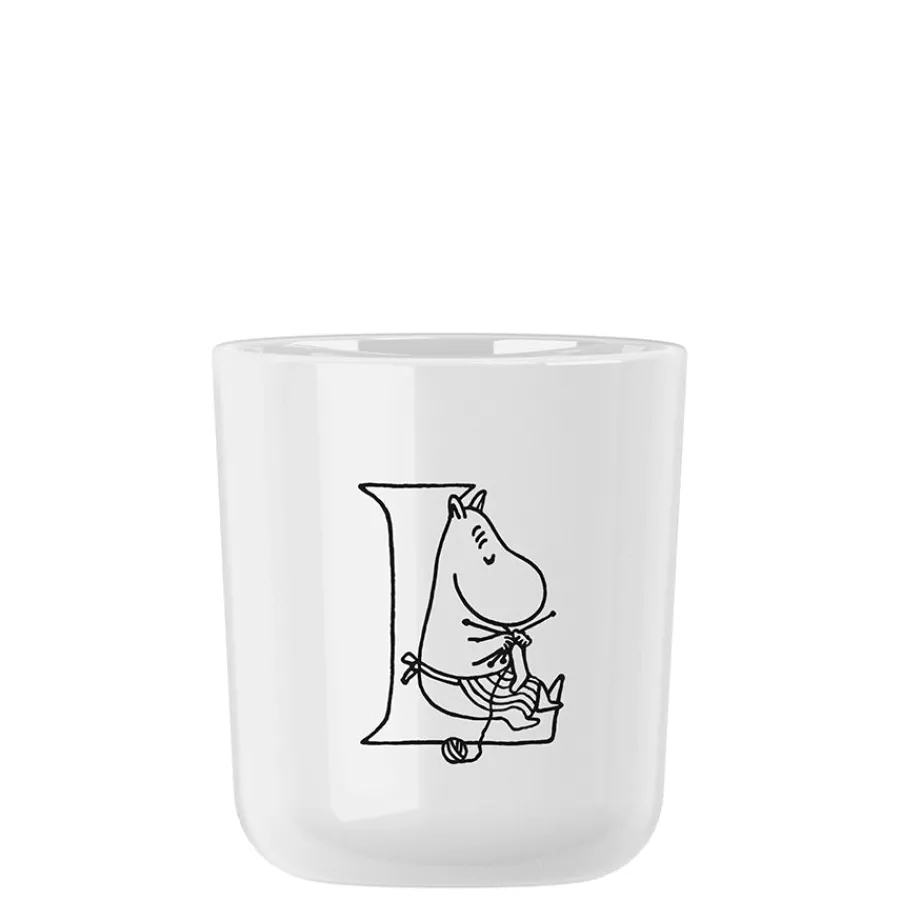 Kopper>RIG-TIG Moomin ABC Mummi Kopp 20cl L