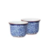 Eggeglass>RÖRSTRAND Rörstrand Ostindia Floris Eggeglass 2pk