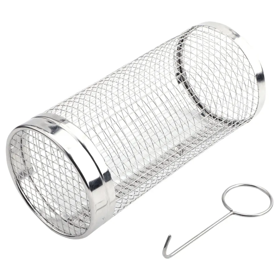 Redskaper>SEASONS BBQ Grillkurv Rustfritt Stål 9,5 X 20.5cm