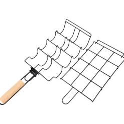 Redskaper>SEASONS BBQ Grillrist til Mais m/Jernhåndtak 53cm