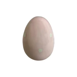 Dekor>SEASONS Easter Collection Egg m/Blomster 11cm Rosa