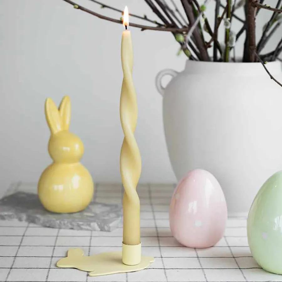Dekor>SEASONS Easter Collection Egg m/Blomster 11cm Rosa