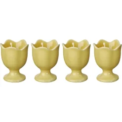 Eggeglass>SEASONS Easter Collection Eggeglass 7cm 4pk Gul
