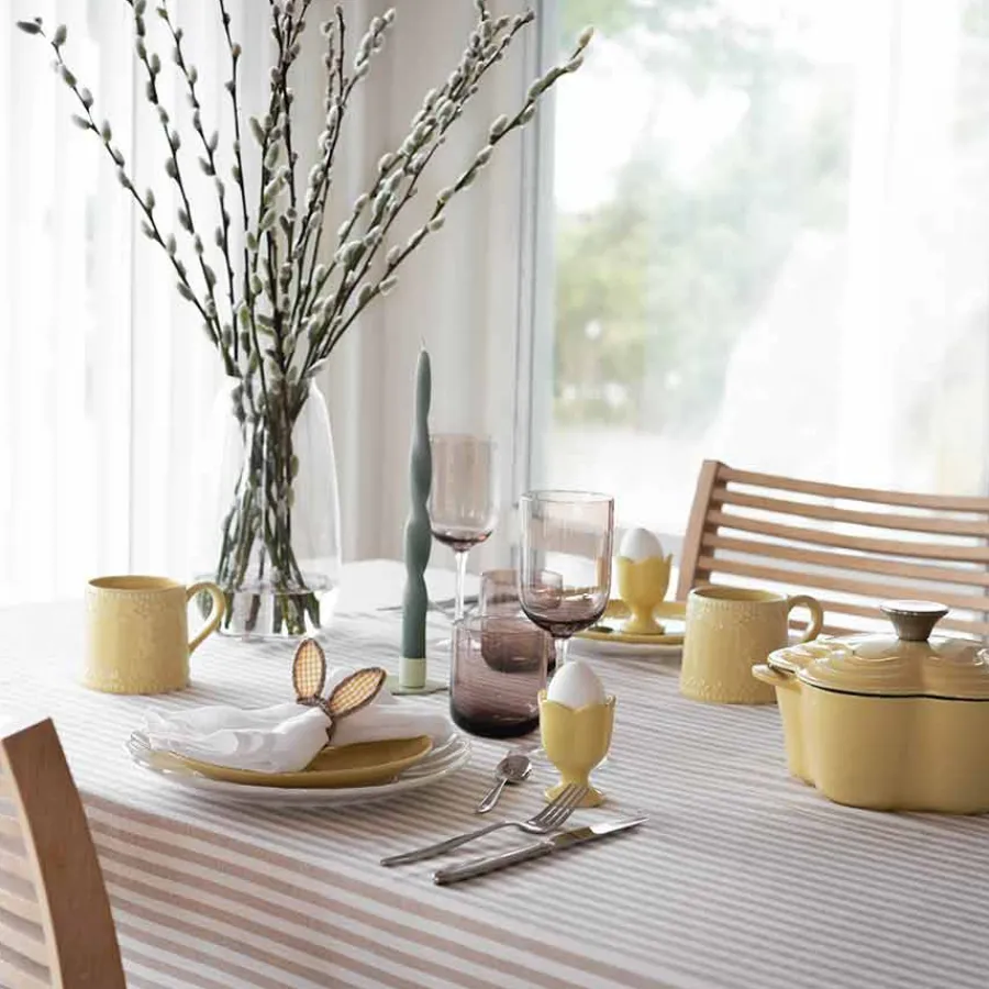 Eggeglass>SEASONS Easter Collection Eggeglass 7cm 4pk Gul