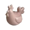 Dekor>SEASONS Easter Collection Høne 15cm Rosa
