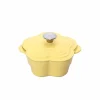 Støpejern>SEASONS Easter Collection Støpejernsgryte Blomst 1.9L 30cm Gul