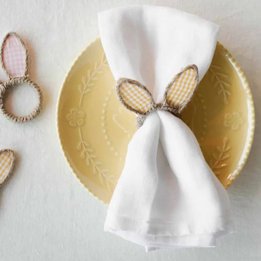 Tallerkener>SEASONS Easter Collection Tallerken m/Hare 21cm Gul
