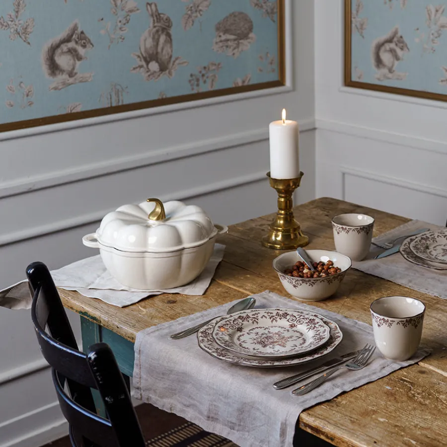 Støpejern>SEASONS Fall Collection Støpejernsgryte 3L Gresskar Krem