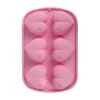 Bakeutstyr|Redskaper>SEASONS Love Collection Bakeform Hjerter Silikon 25,5x17x3cm Rosa