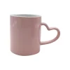 Krus>SEASONS Love Collection Krus m/ Hjertehank 35cl Rosa