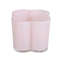 Lys>SEASONS Love Collection Lyslykt Blomst 8x8,5cm Rosa