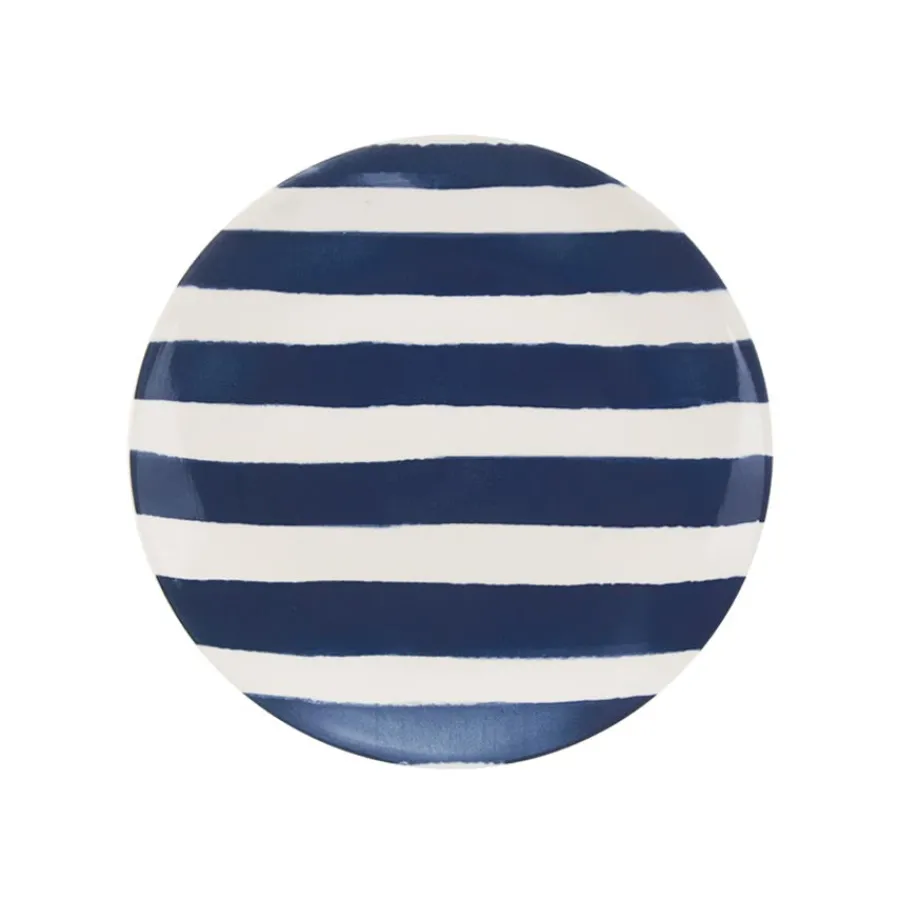 Asjetter>SEASONS Summer Collection Asjett 21cm Blå Striper