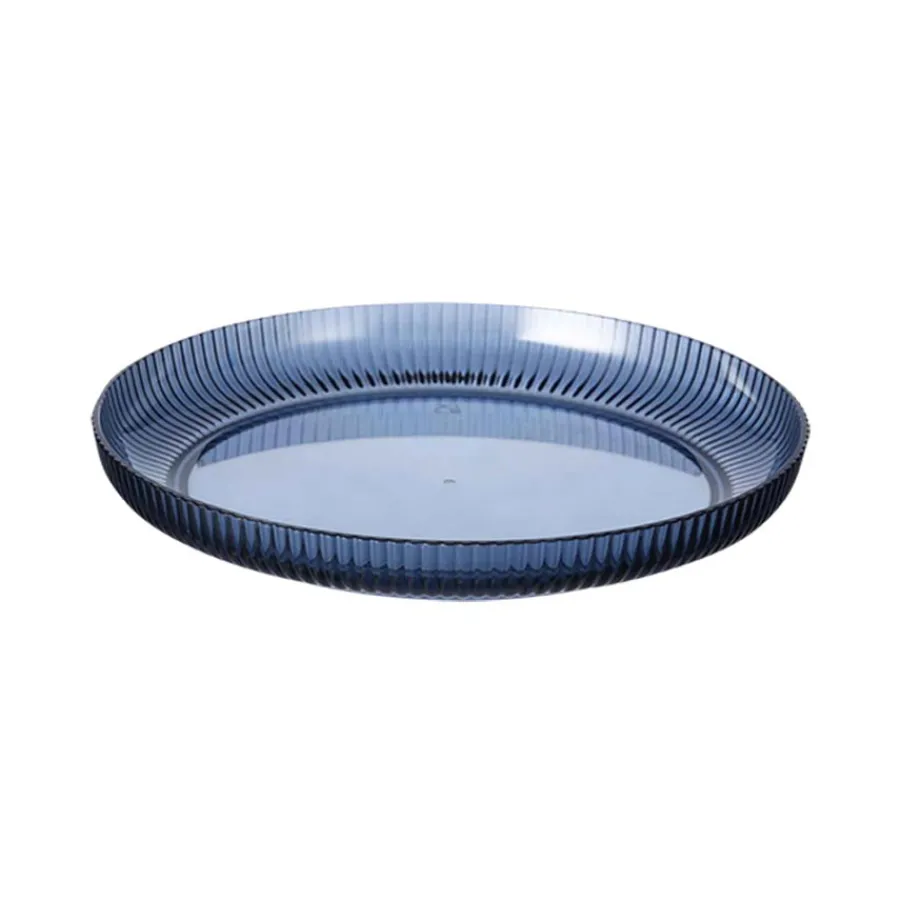 Tallerkener|Asjetter>SEASONS Summer Collection Asjett m/Riller 20cm Marine