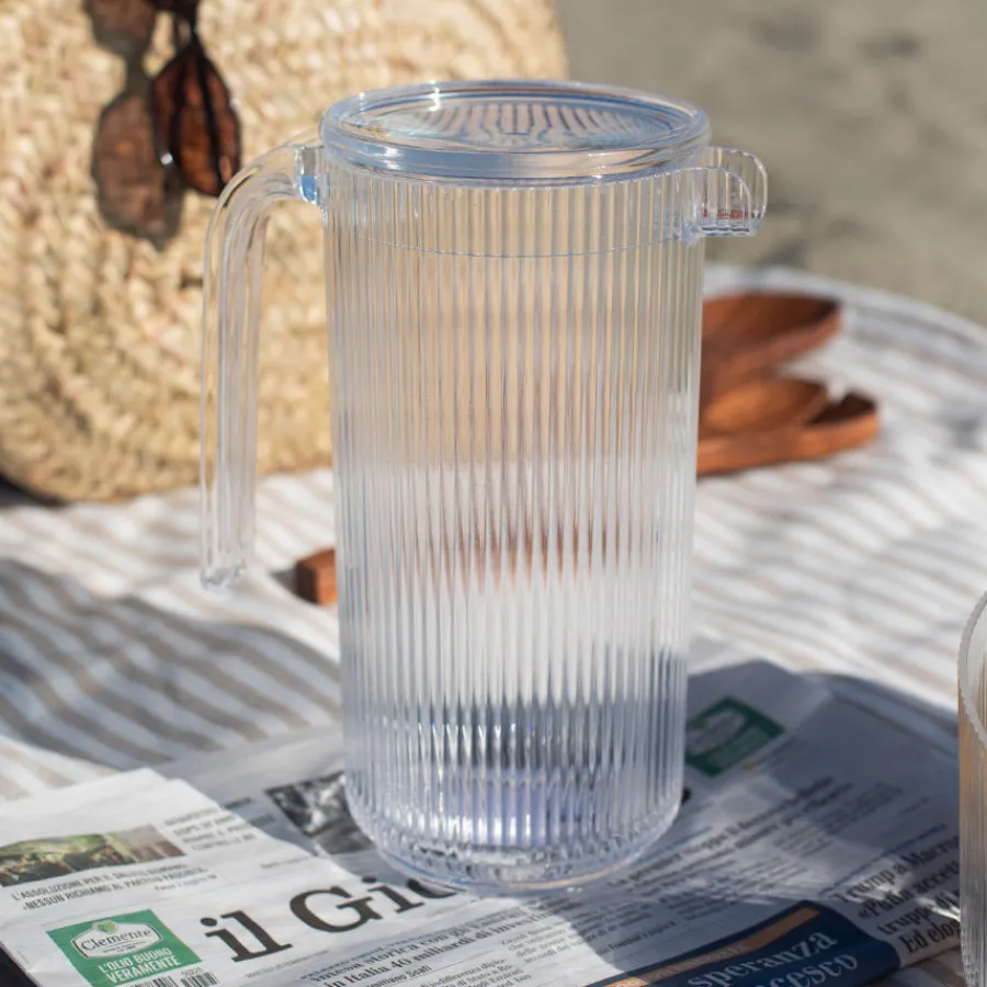 Mugger>SEASONS Summer Collection Mugge m/Riller 1,7L Klar