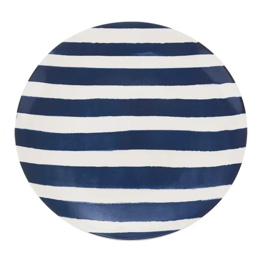 Tallerkener>SEASONS Summer Collection Tallerken 26cm Blå Striper
