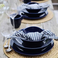 Skåler>PORSGRUNDS PORSELÆNSFABRIK Sense Cobalt Bolle 18,5 cm 4pk