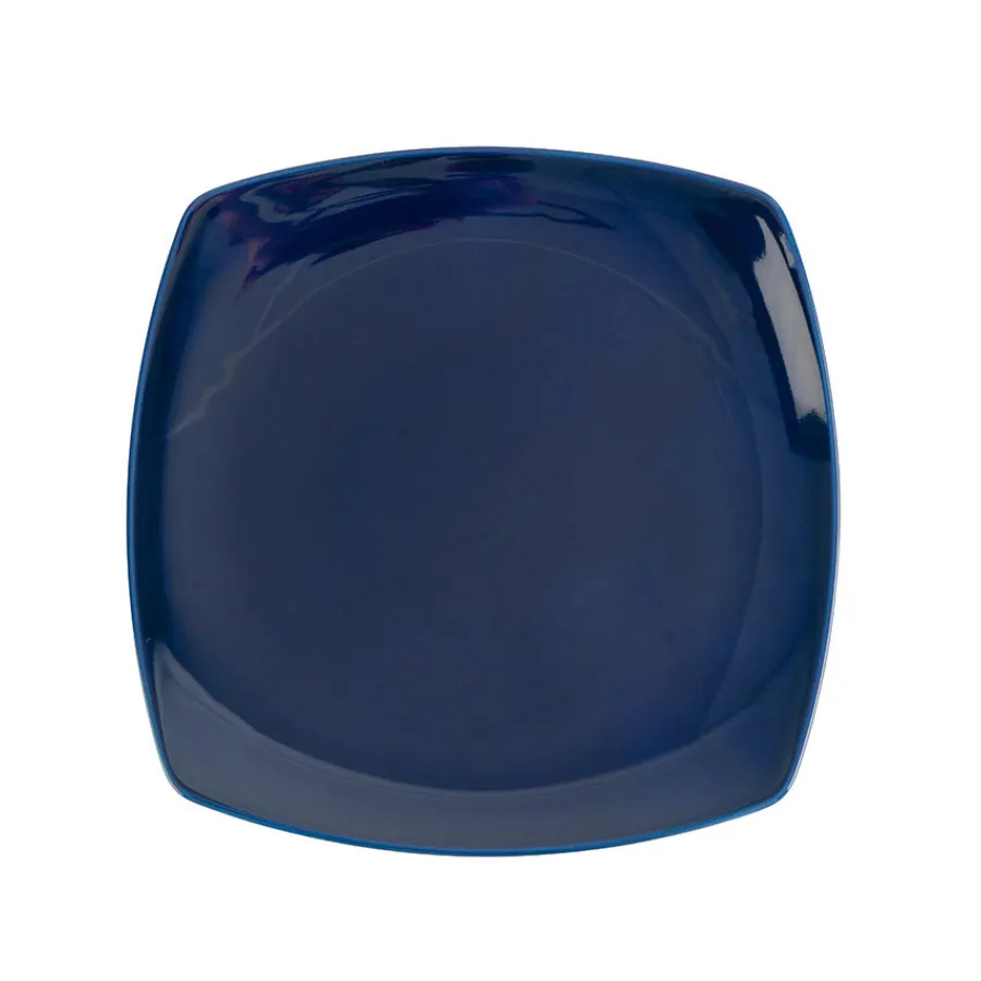 Tallerkener>PORSGRUNDS PORSELÆNSFABRIK Sense Cobalt Tallerken Firkant 27cm 4pk