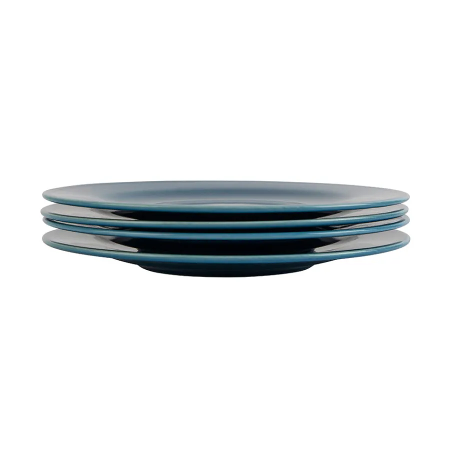 Tallerkener>PORSGRUNDS PORSELÆNSFABRIK Sense Teal Tallerken 22 cm 4pk