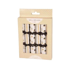 Dekor>BØRSCOMPAGNIET AS Smell Bon-Bon Sort & Gull m/Glitter 6stk