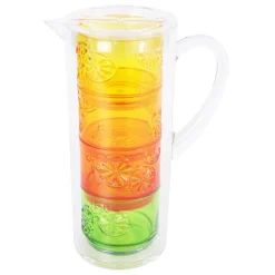 Mugger>SEASONS Sommer Mugge 2L - Glass 4stk i plast