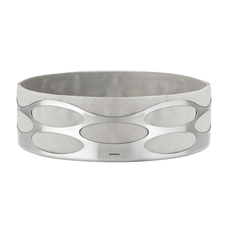 Matoppbevaring>STELTON Embrace Brødkurv 23cm Kalk