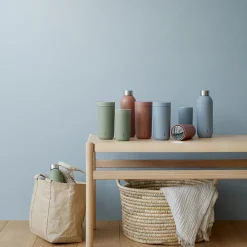 Drikkeflasker|Kopper>STELTON I:cons Keep Cool Termoflaske 0,6L Dusty Blue
