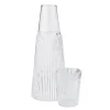 Karafler>STELTON Pilastro Karaffel Med Glass 1L
