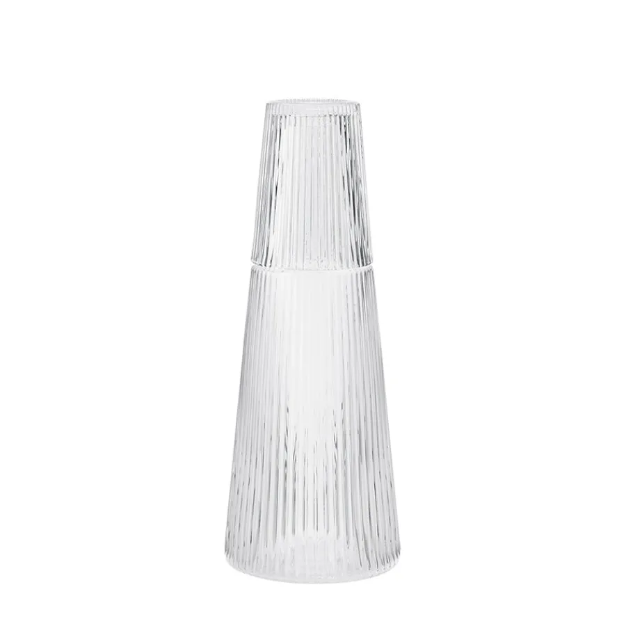 Karafler>STELTON Pilastro Karaffel Med Glass 1L