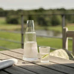 Karafler>STELTON Pilastro Karaffel Med Glass 1L
