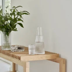 Karafler>STELTON Pilastro Karaffel Med Glass 1L