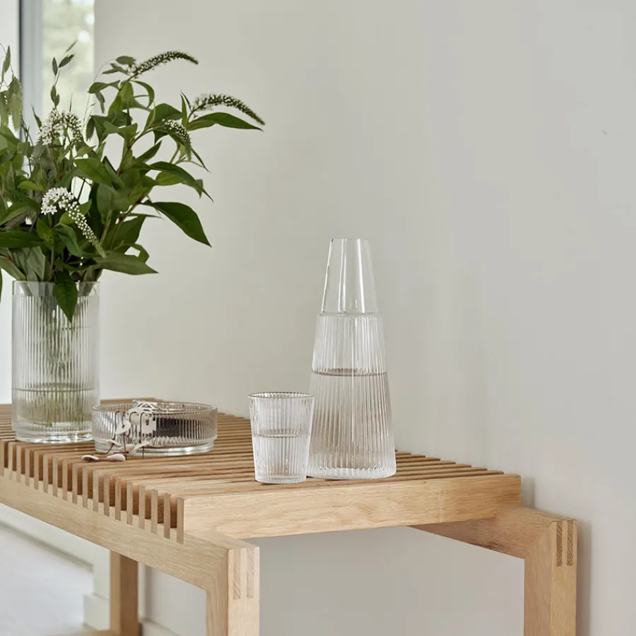 Karafler>STELTON Pilastro Karaffel Med Glass 1L